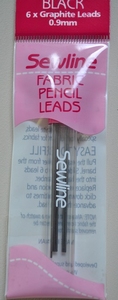 Sew line navulling fabric pencil black  per stuk