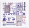 De blauwe keuken My blue kitchen  compleet set