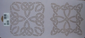 Quilt stencil Celtic Block 7 per stuk