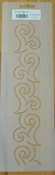 Quilt stencil waves 2 inch per stuk